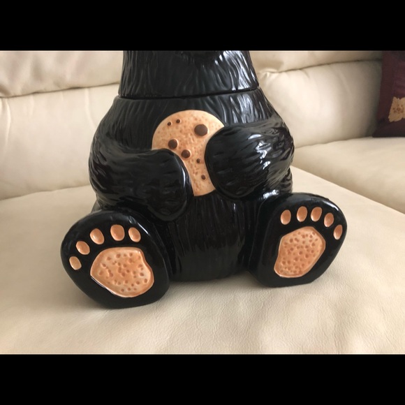 BEARFOOTS  CERAMIC  COOKIE JAR - Picture 9 of 14